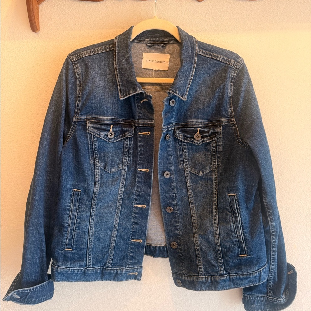 Vince Camuto Jean Jacket in Size L - Picture 2 of 7
